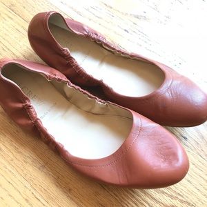 J. Crew Women's Brown Leather Flats